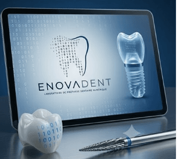 Enovadent Connect sur Tablette